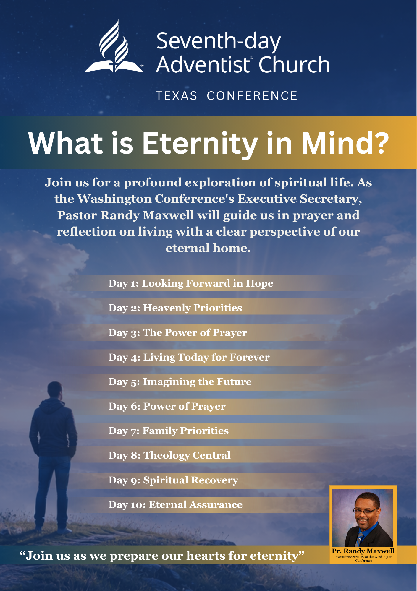 What Is Eternity in Mind event flyer