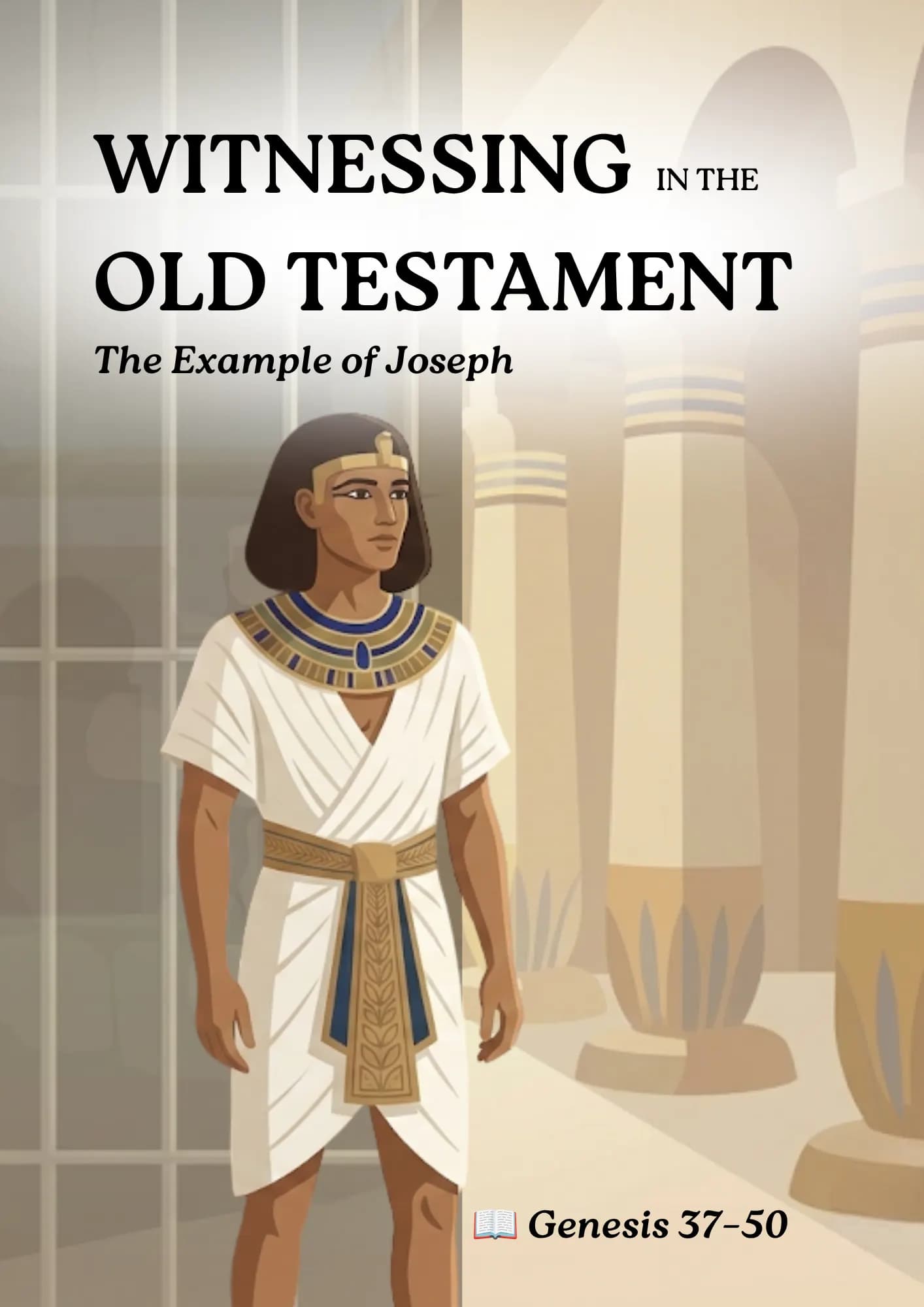 Witnessing in the Old Testament event flyer