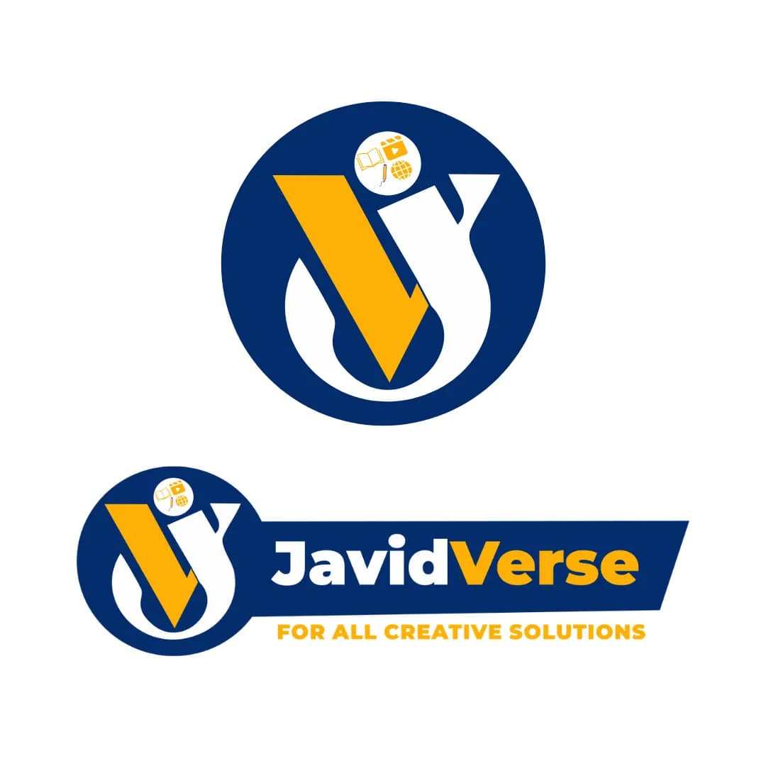 JavidVerse logo design